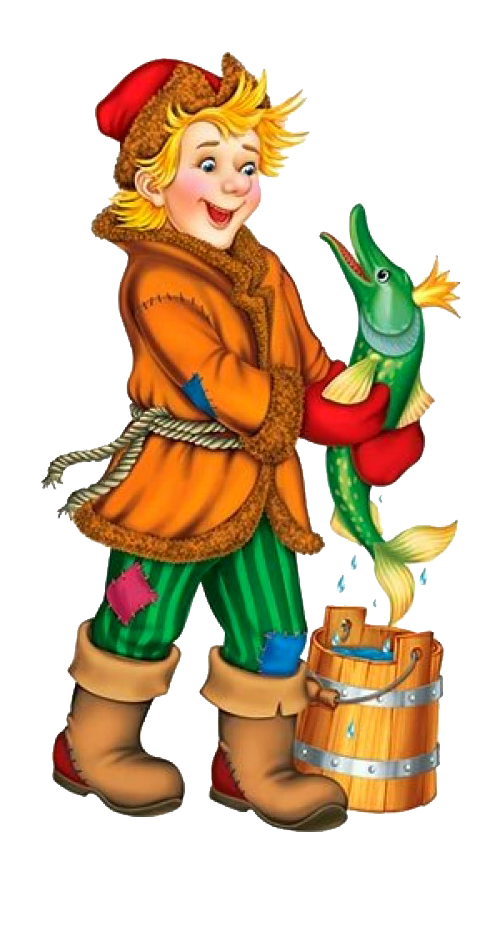 Раскраска Емеля