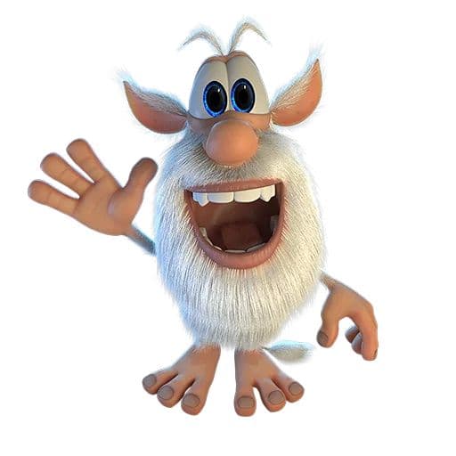 Раскраска Буба