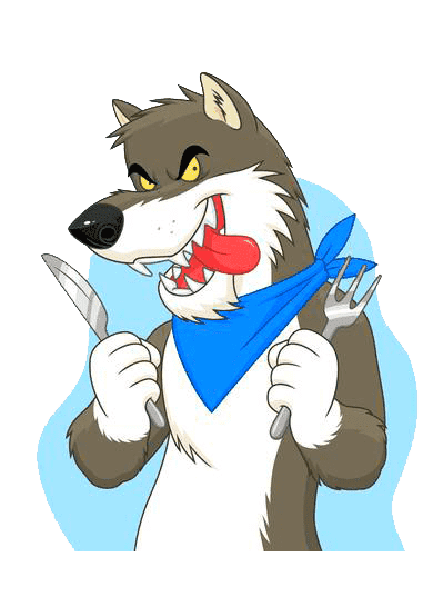 Раскраски Волк и семеро козлят