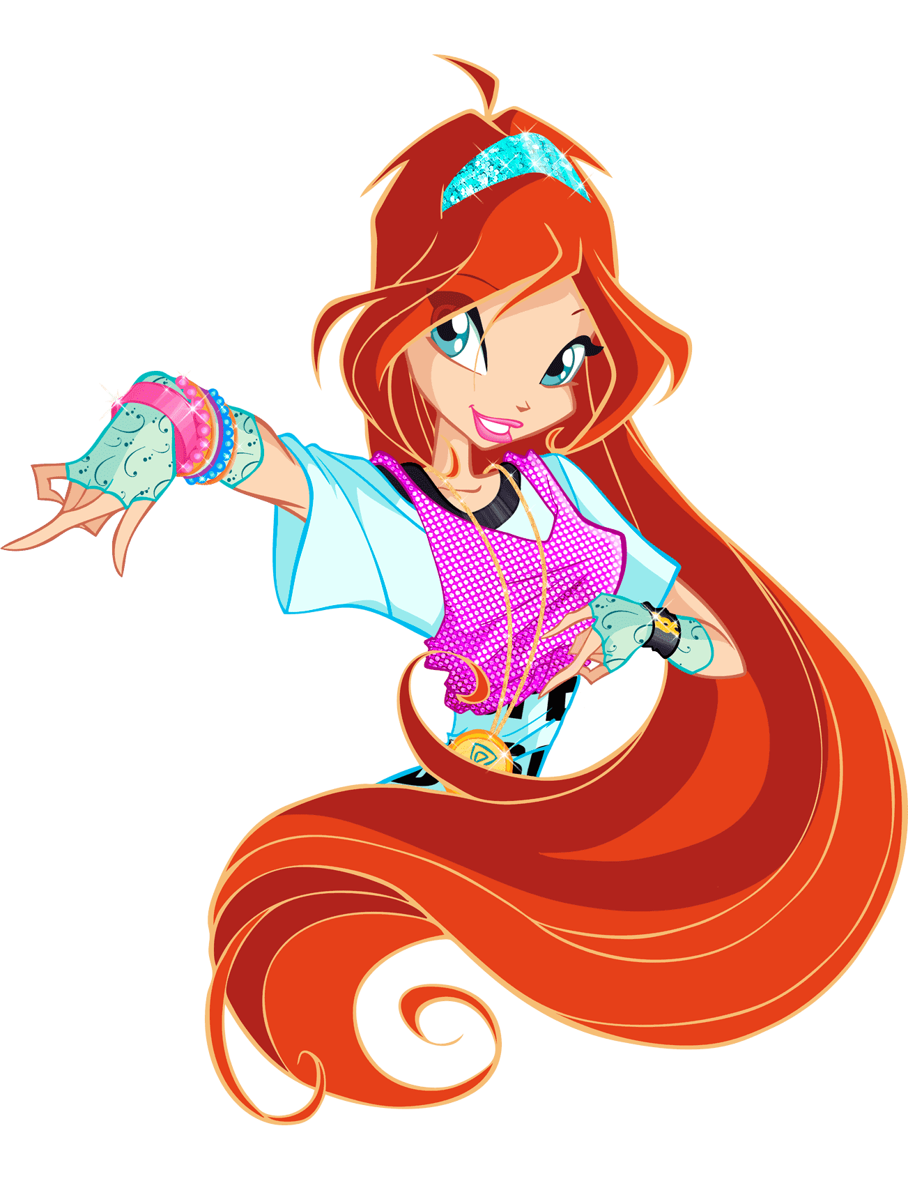 Раскраски винкс Блум