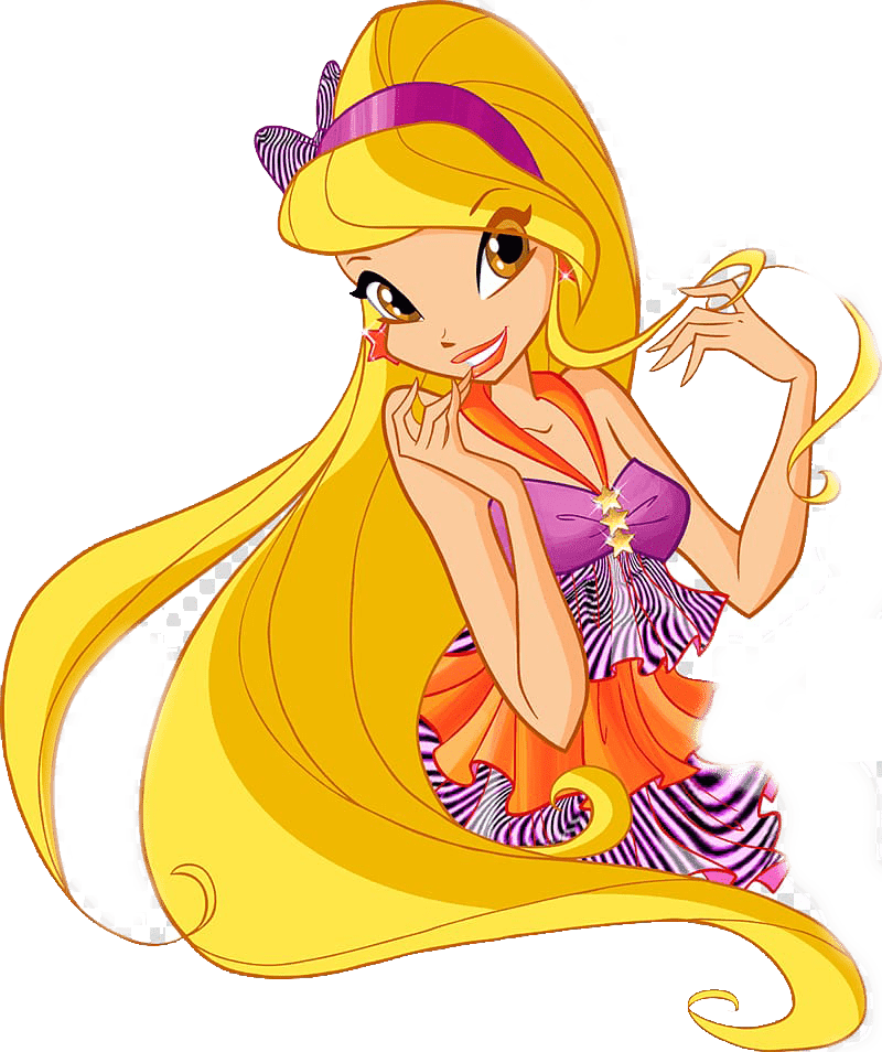 Раскраски винкс Стелла