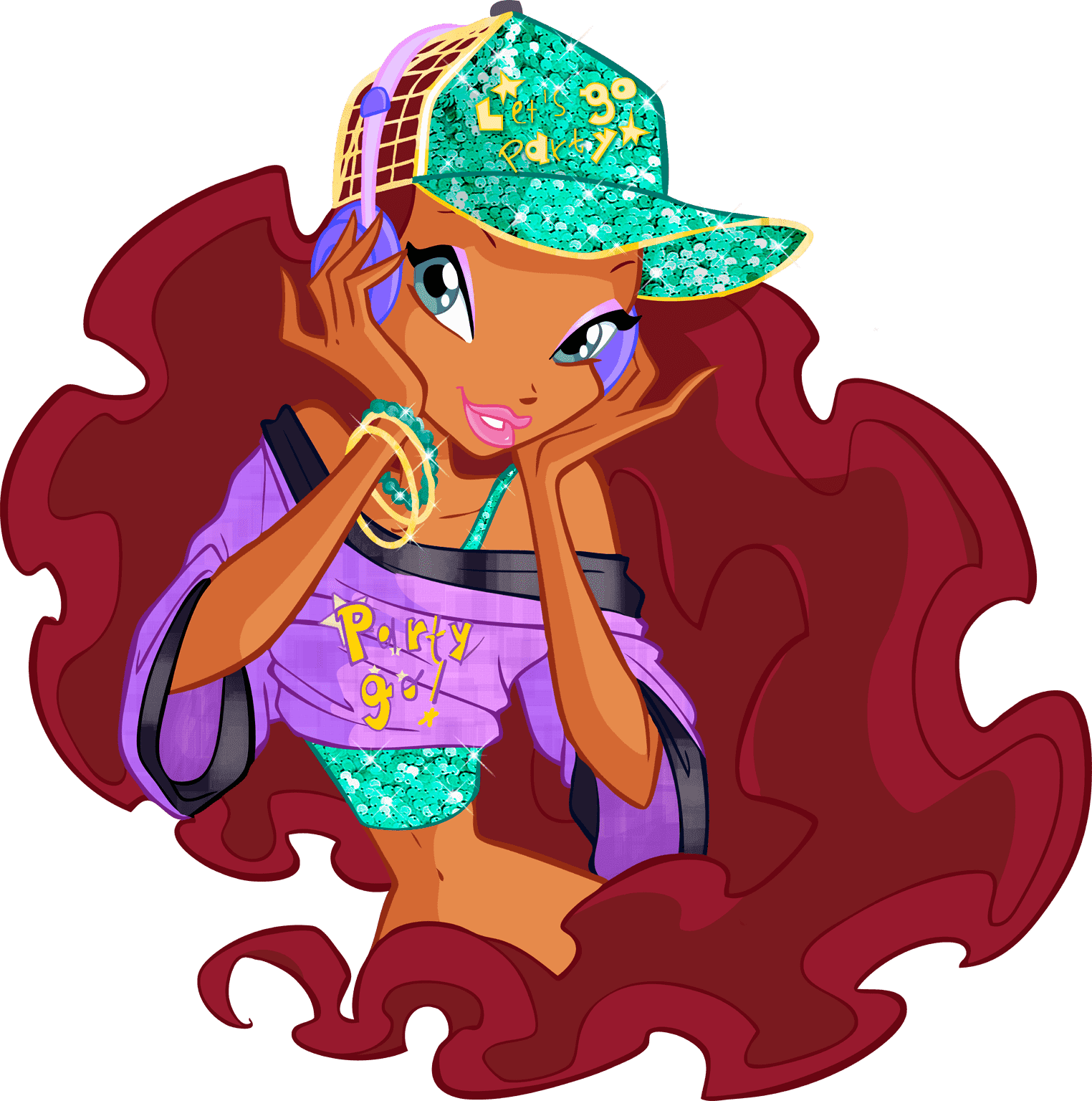 Раскраски Винкс Лейла