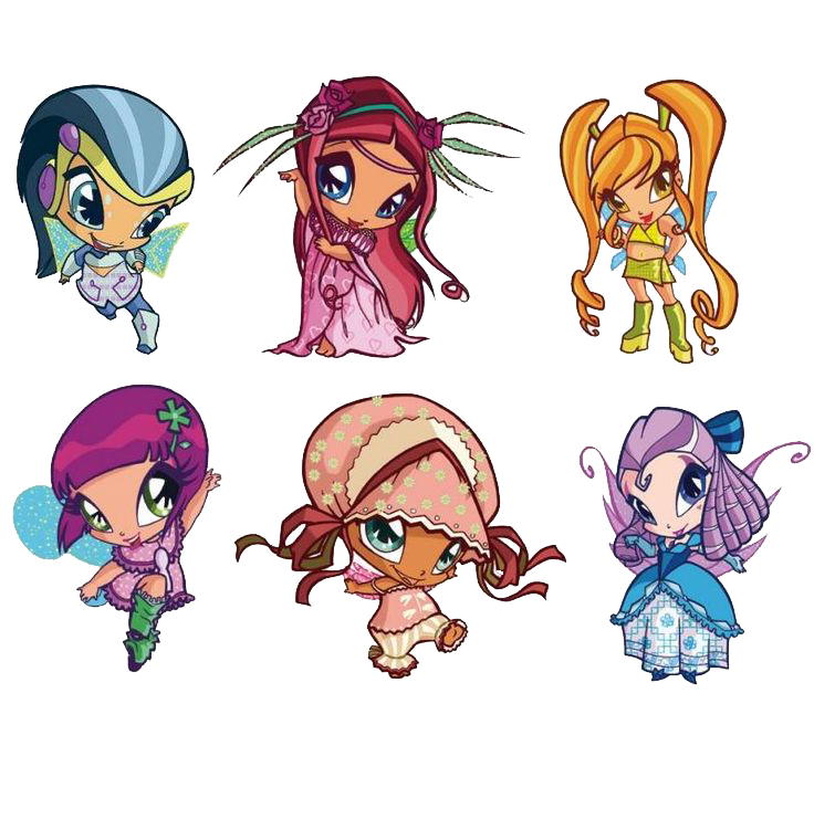 Раскраски Пикси Винкс