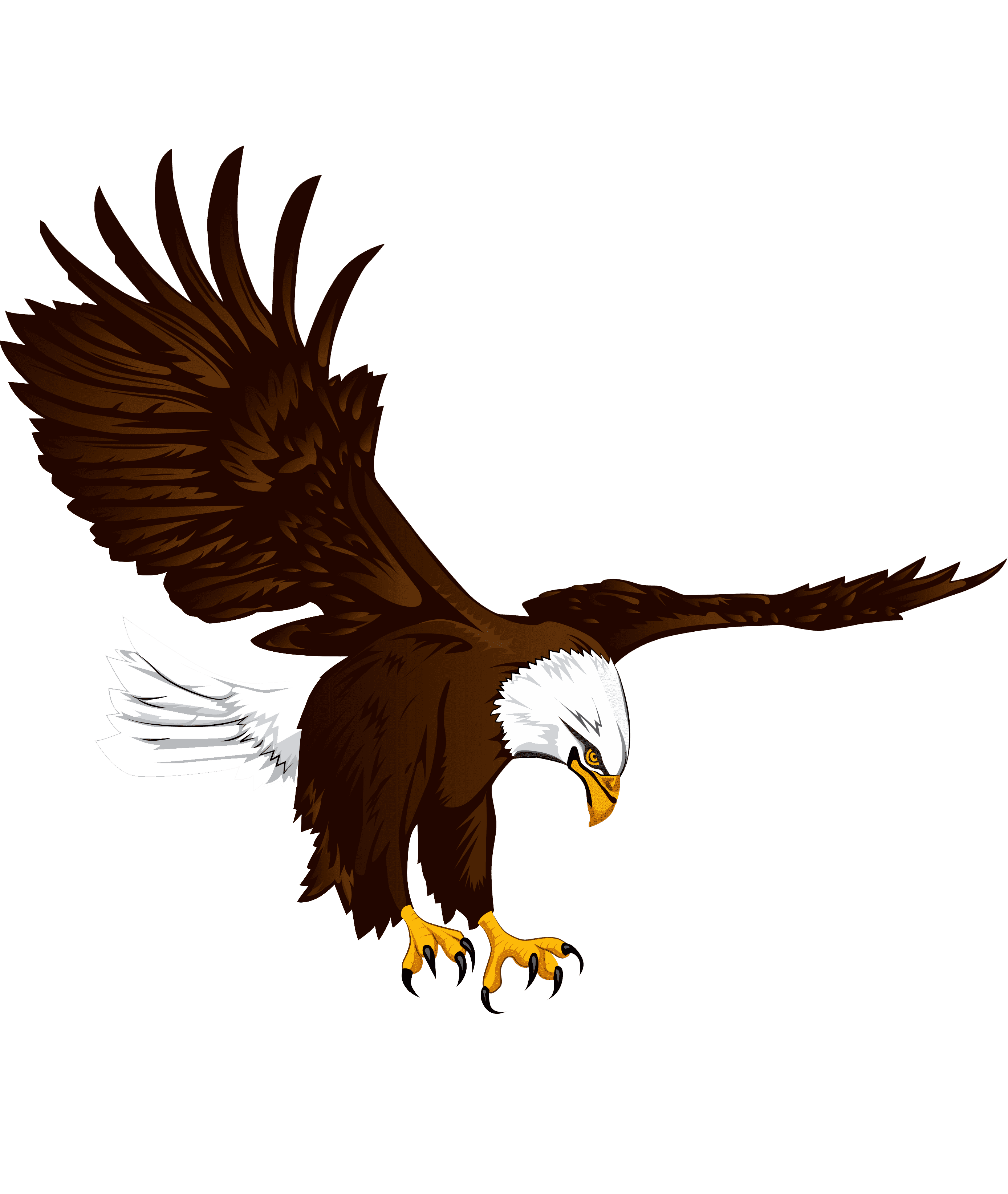 Раскраска Орел