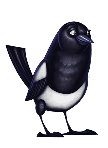 Раскраска Сорока