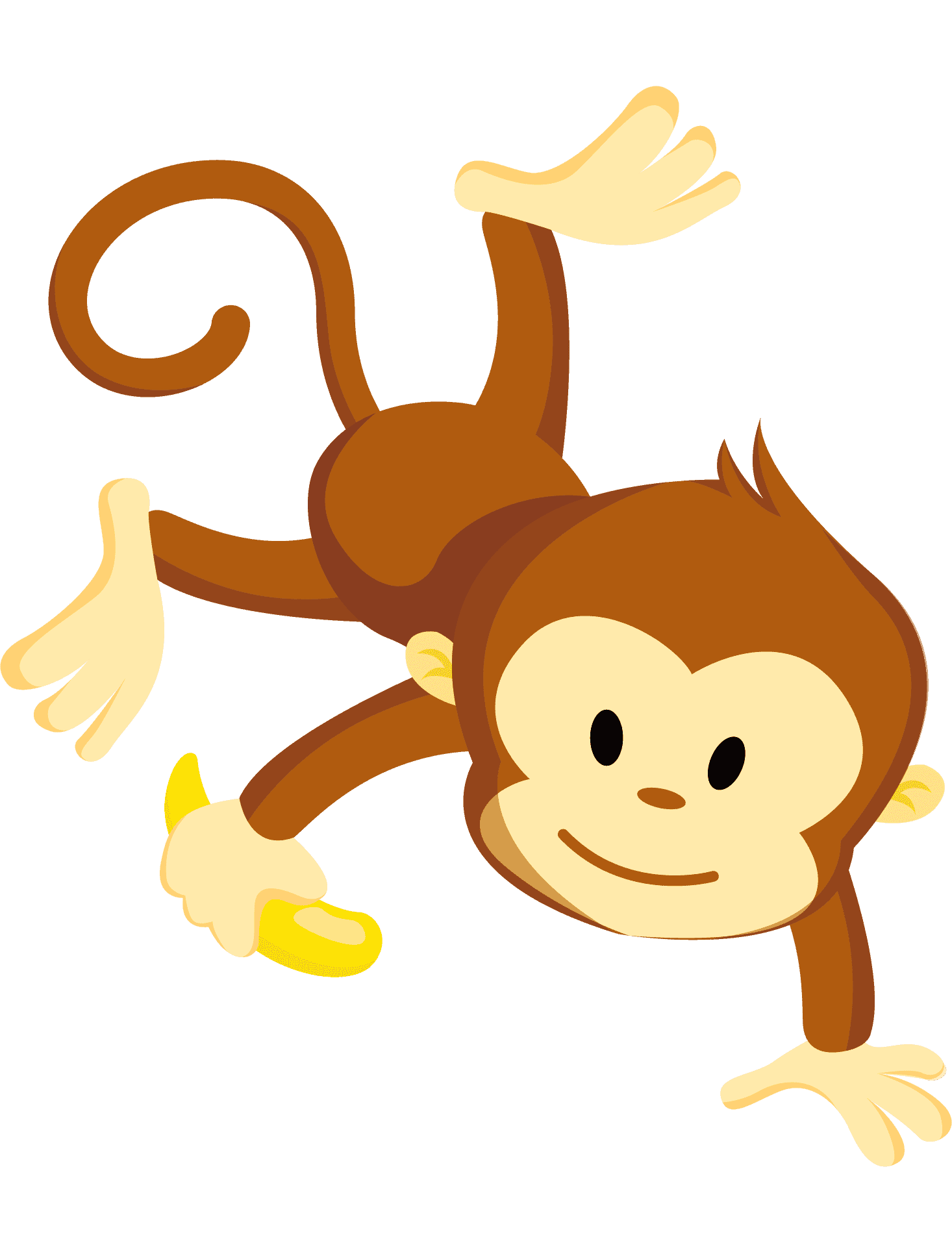 Раскраска Обезьяна