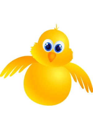 Раскраска Цыпленок