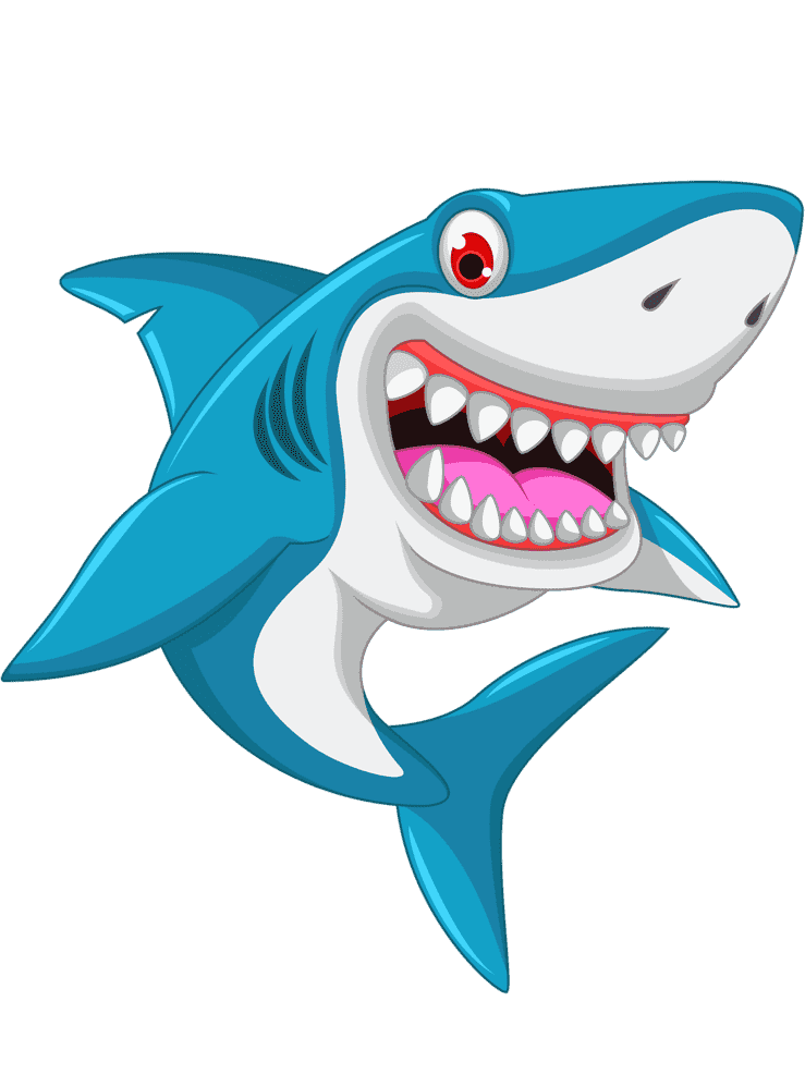 Раскраска Акула