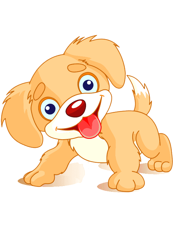 Раскраска Cобаки и щенки