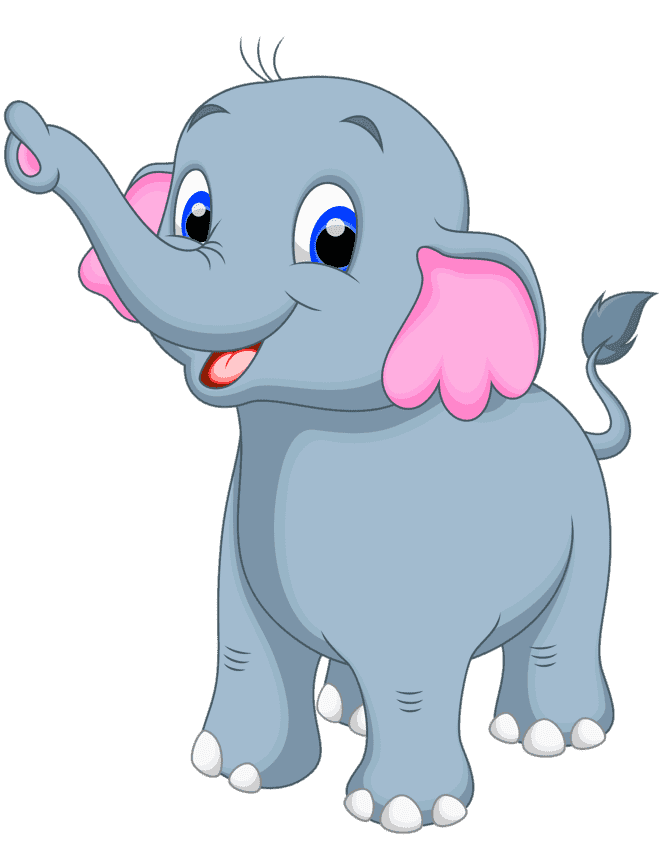 Раскраска Слон