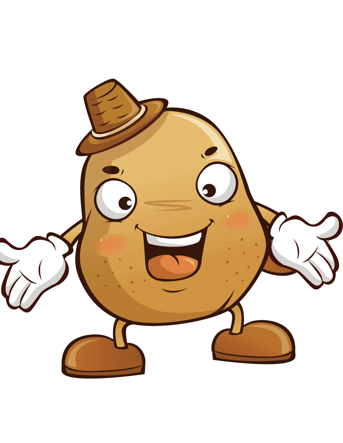 Раскраска Картофель