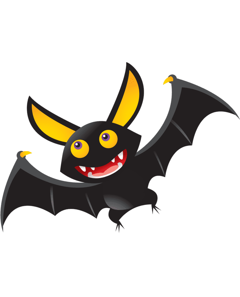 Раскраска Летучая мышь