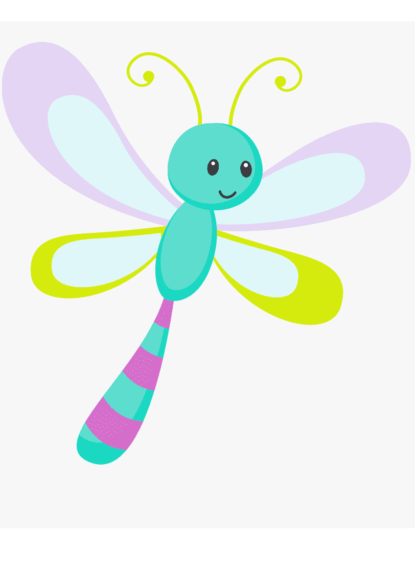 Раскраска Стрекоза