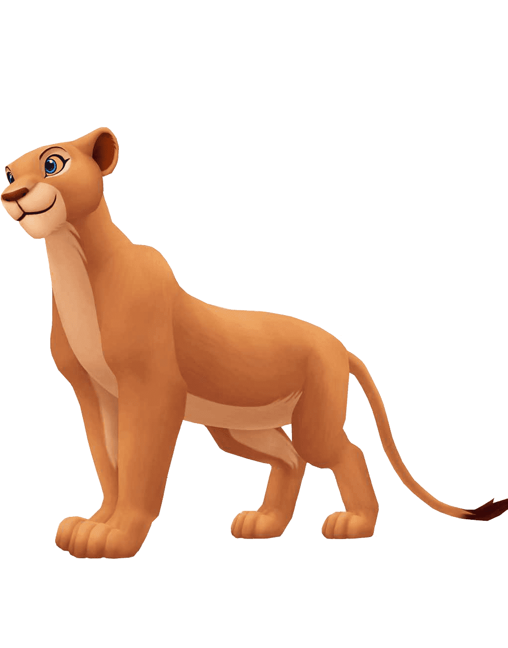 Раскраска Львица