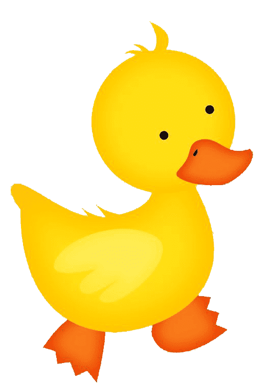 Раскраска Утенок