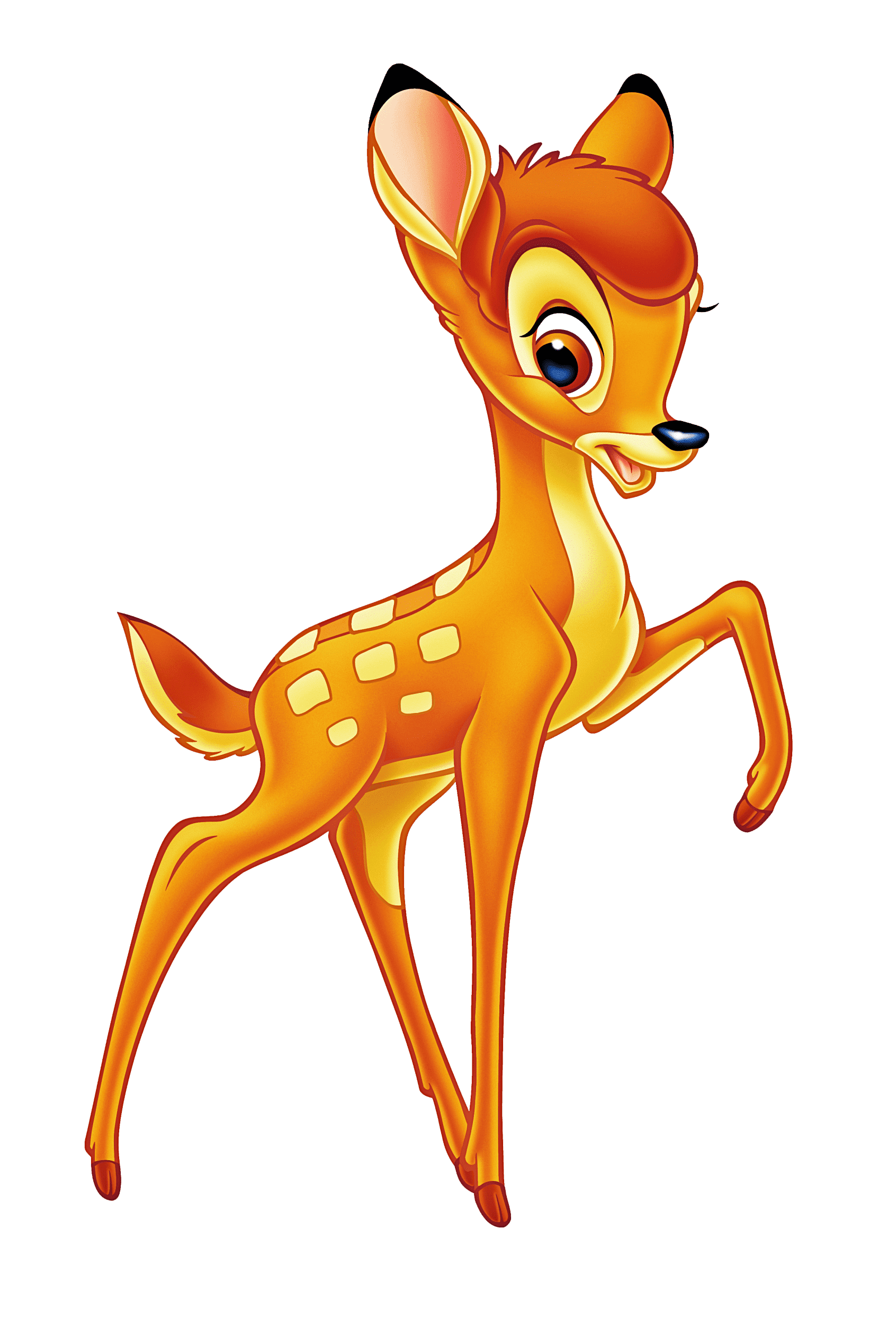 Раскраска Олененок