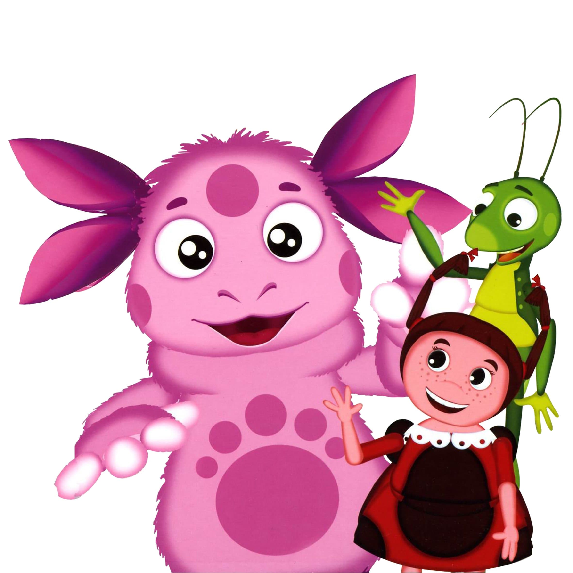 Раскраска Лунтик