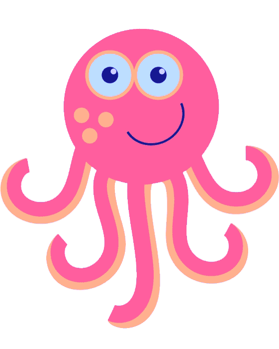Раскраска Осьминог