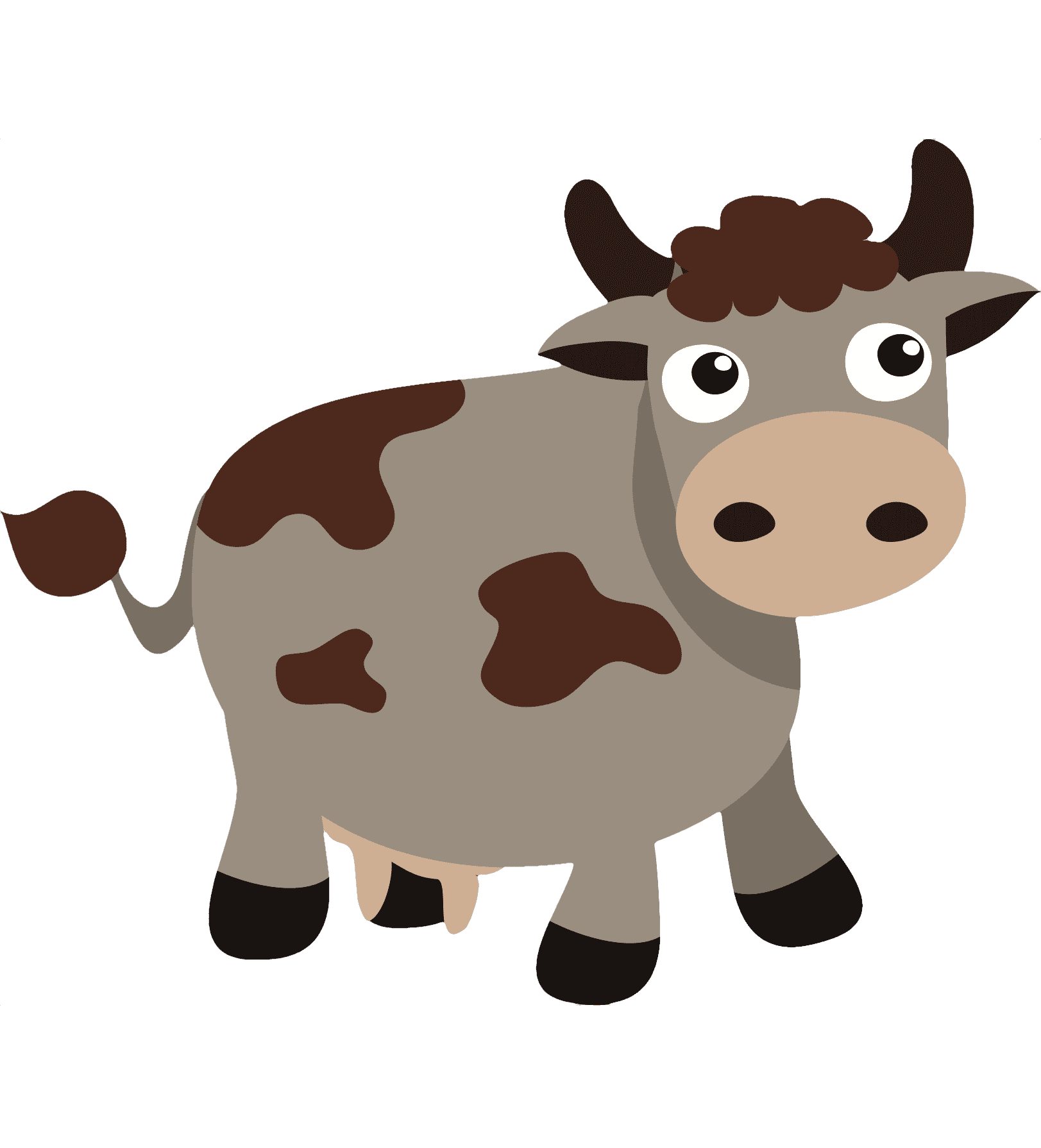 Раскраска Теленок