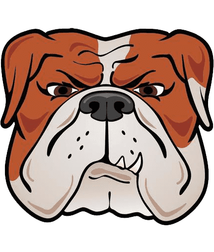 Раскраска Бульдог