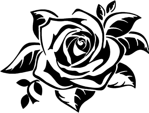 Трафарет и шаблон Цветов