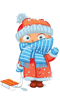 Раскраски Зима