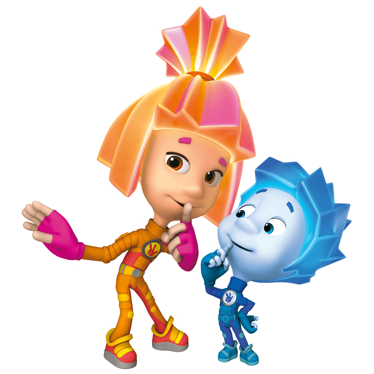 Раскраска Фиксики