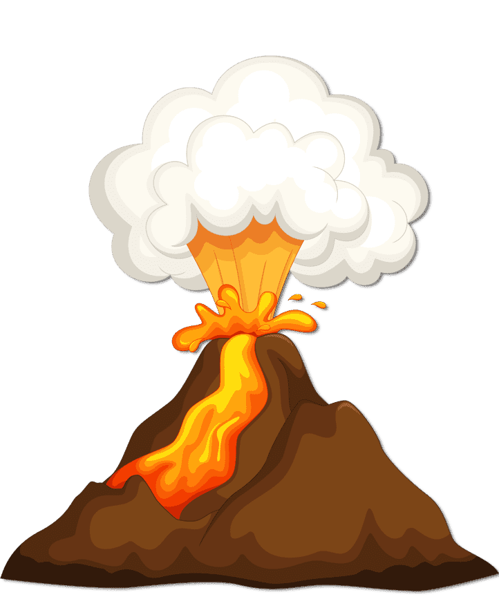 Раскраски Вулкан