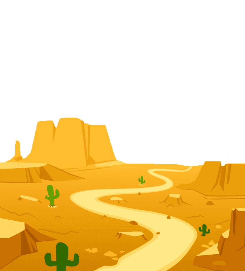 Раскраска Пустыня