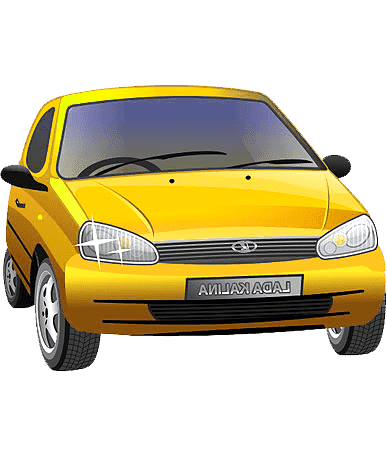 Раскраска Лада Калина