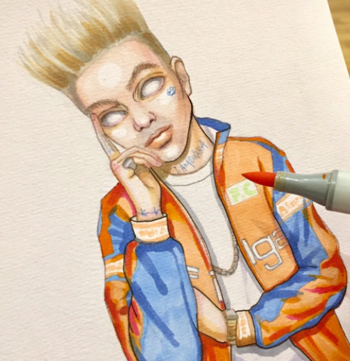 Раскраски Элджей